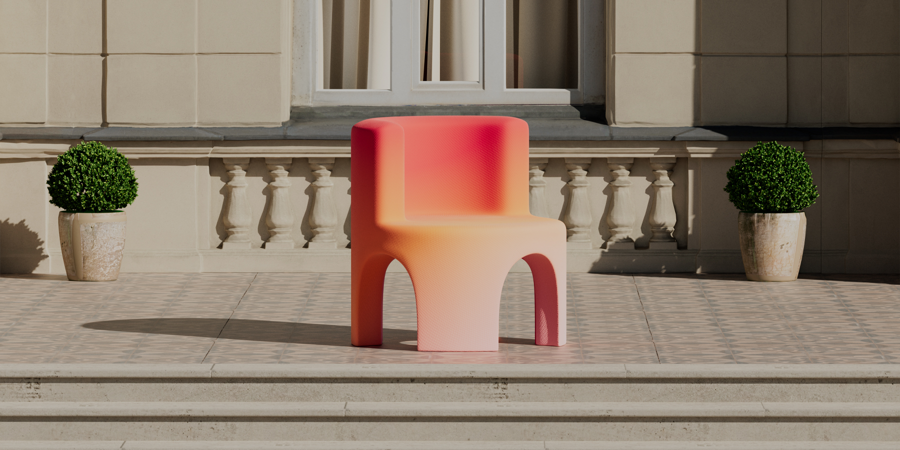 ARCHWAY CHAIR_ EXTERIOR landscape