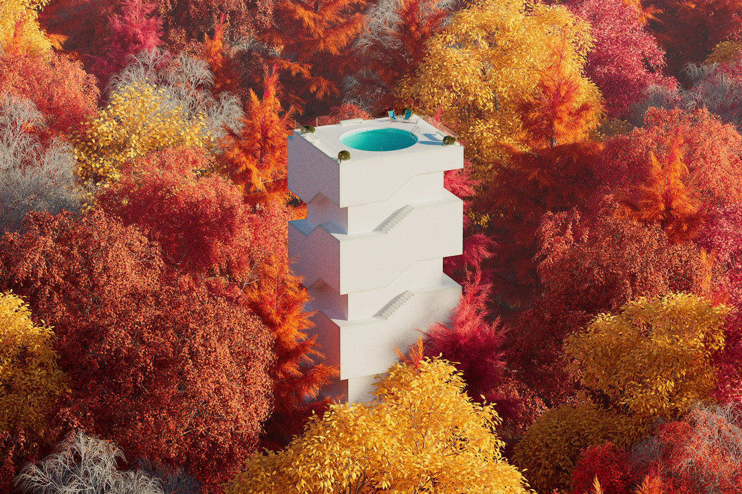 Forest Buildings_Monument Autumn pool_cc copy_crop